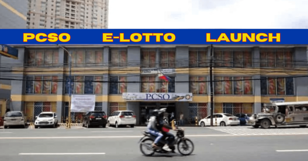 PCSO E-Lotto Launch